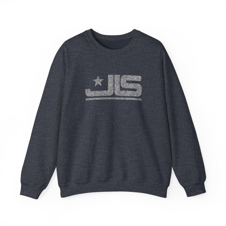 JLS, Everybody Say JLS Glitter Unisex Heavy Blend™ Crewneck Sweatshirt
