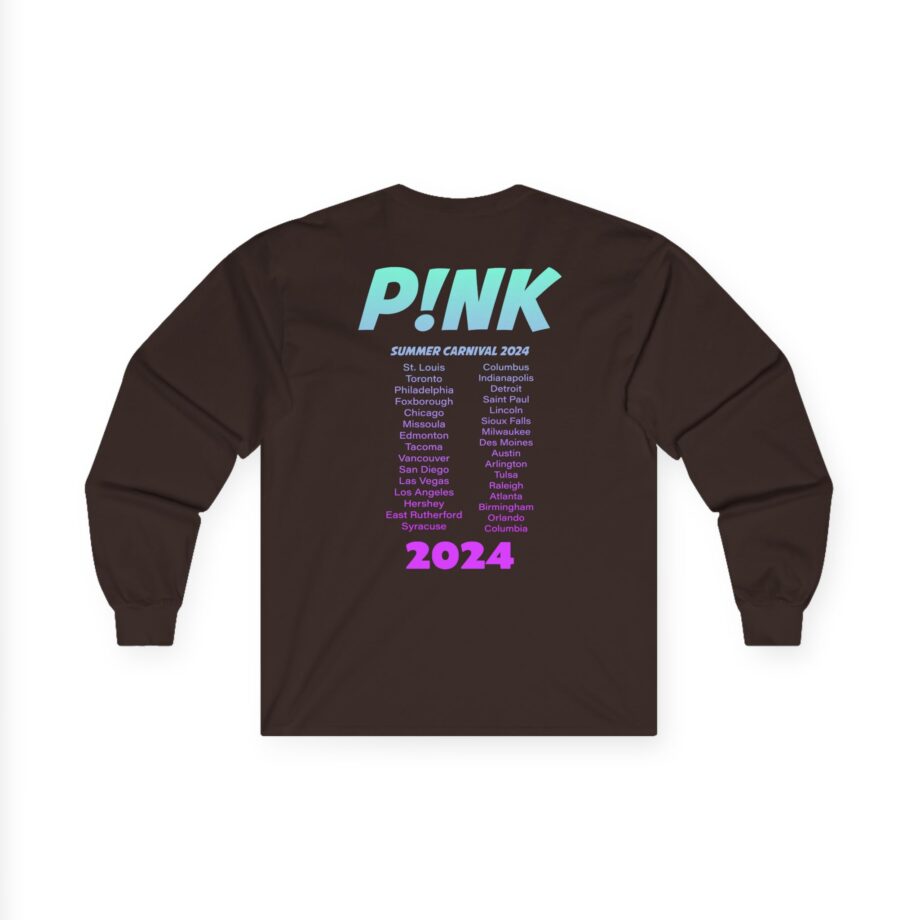 Pink Burst 2024 Tour Unisex Ultra Cotton Long Sleeve Tee