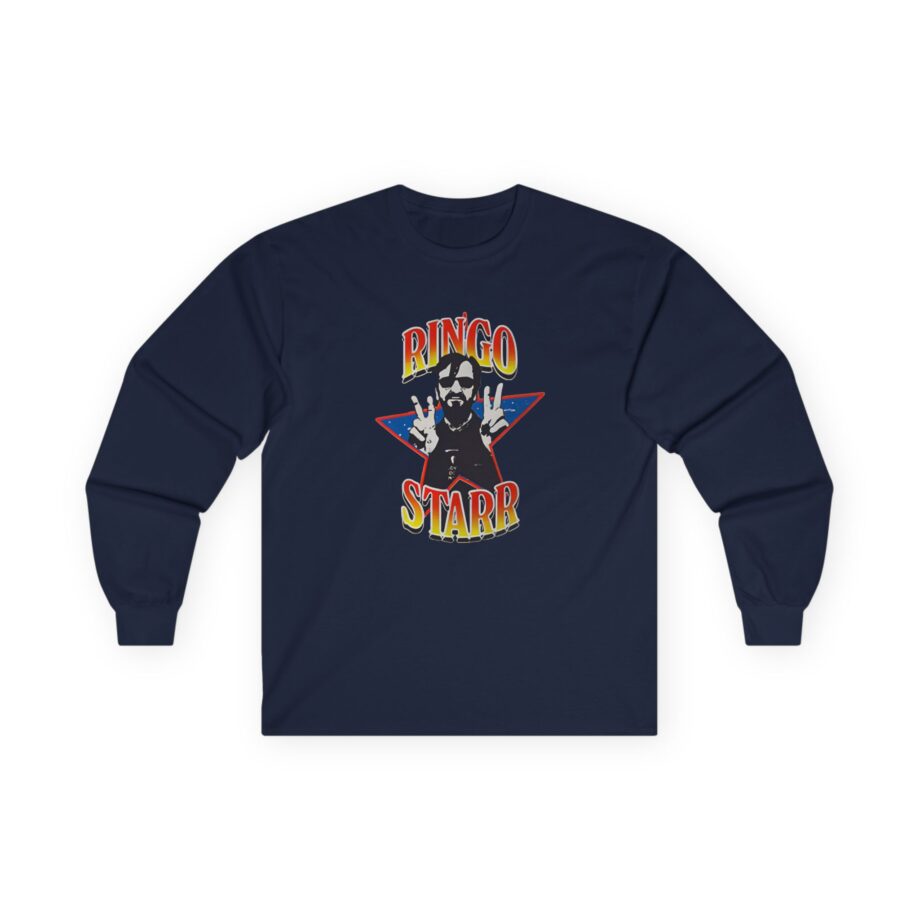 Ringo Starr Photo Unisex Ultra Cotton Long Sleeve Tee