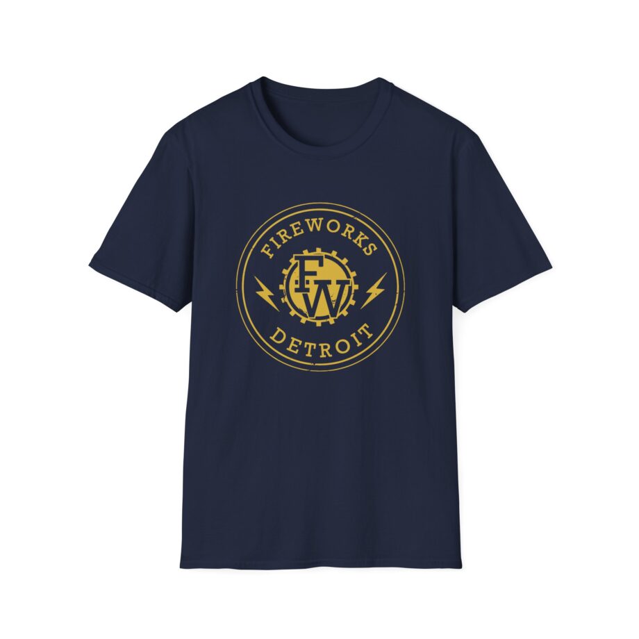 Fireworks Lightning Bolt Unisex Softstyle T-Shirt