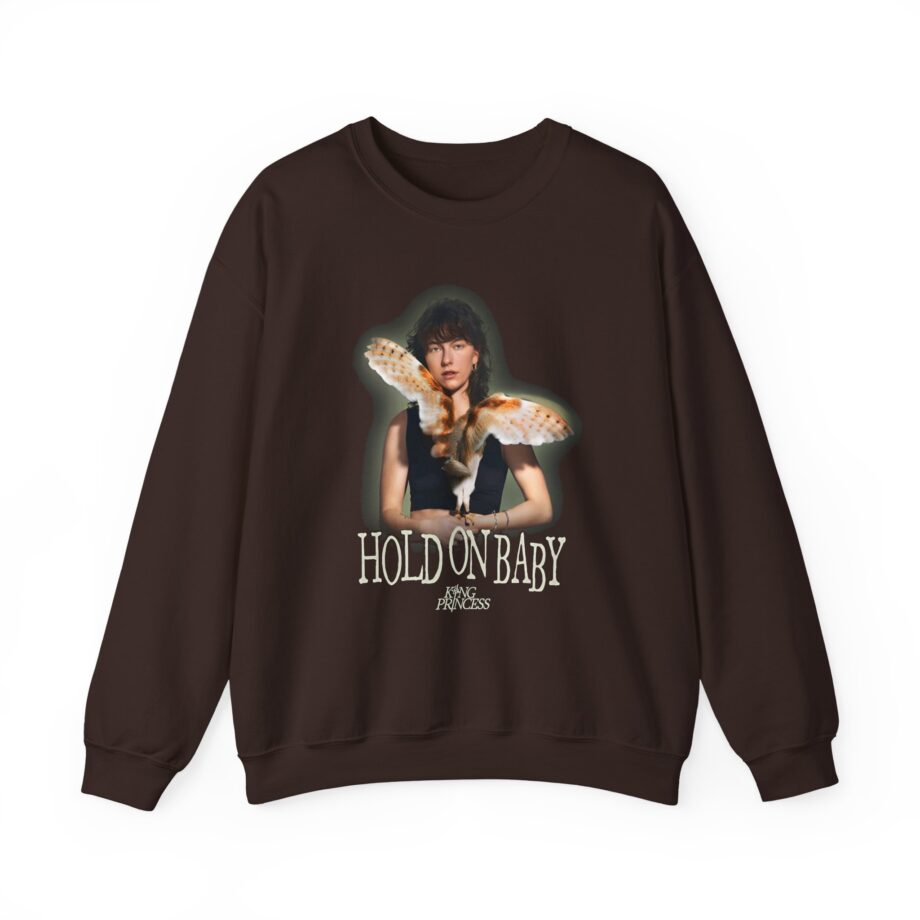King Princess Hold on Baby Unisex Heavy Blend™ Crewneck Sweatshirt