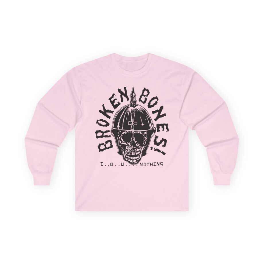 Broken Bones IOU Nothing Unisex Ultra Cotton Long Sleeve Tee