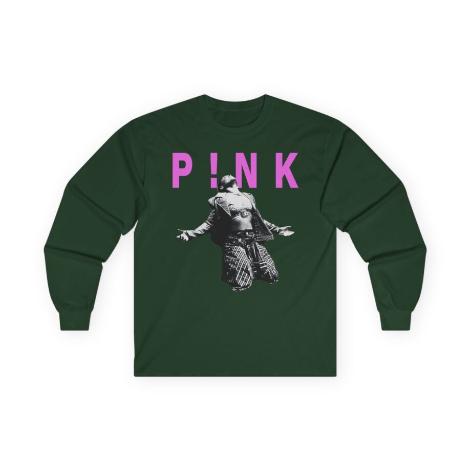 Pink Trustfall Praise Unisex Ultra Cotton Long Sleeve Tee