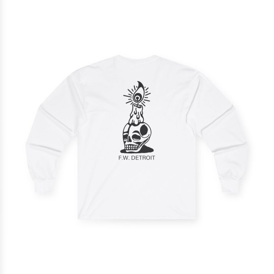 Fireworks Skull Unisex Ultra Cotton Long Sleeve Tee