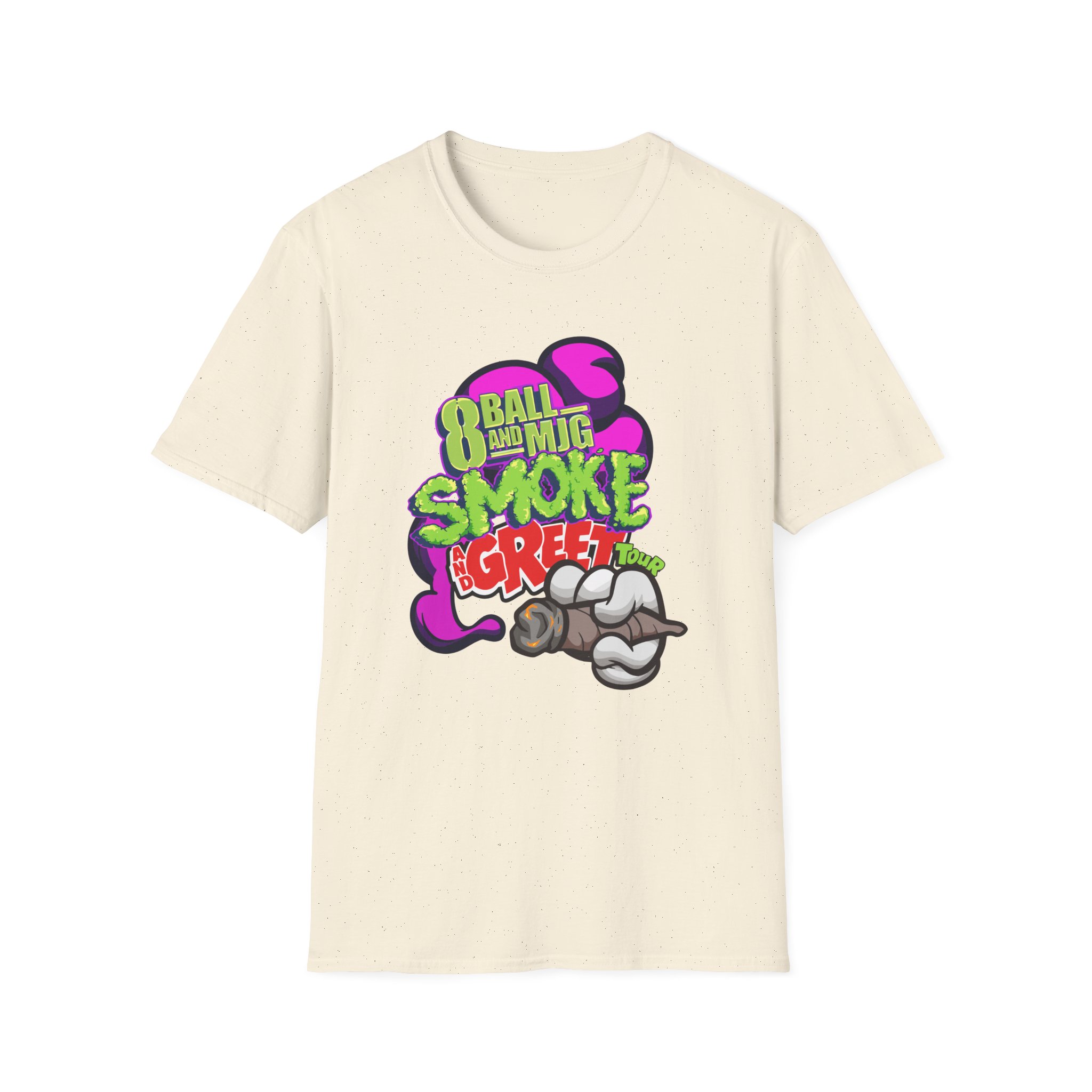 8ball Mjg Unisex Softstyle T-Shirt