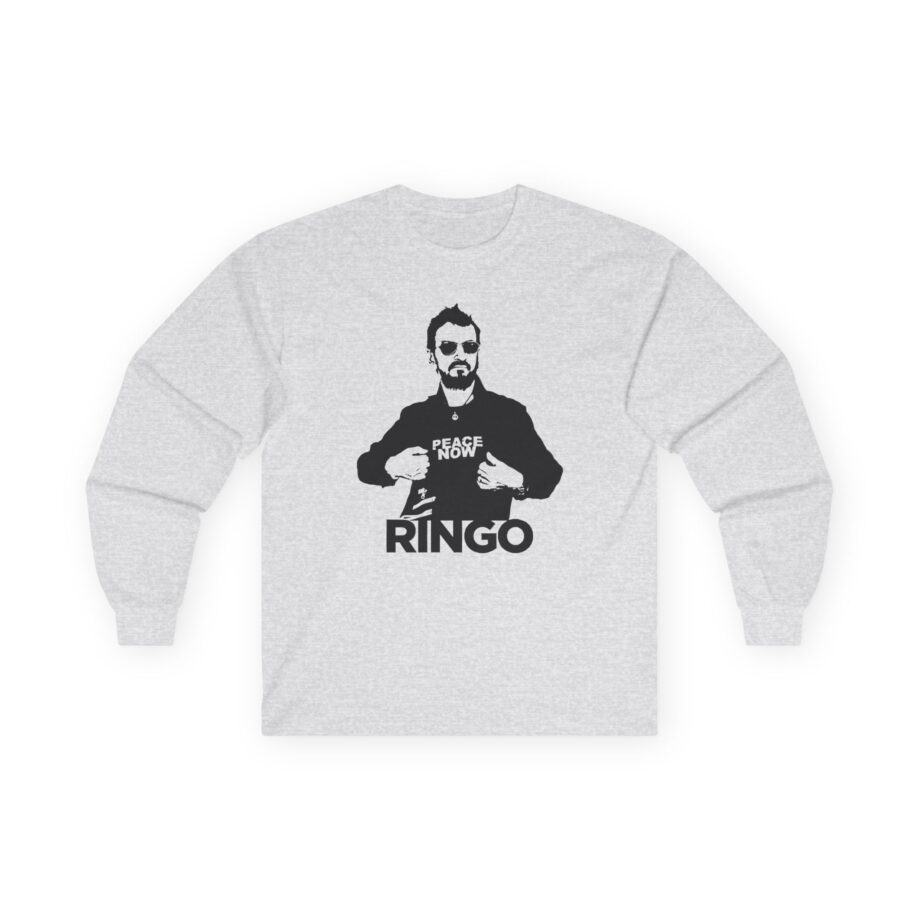 Ringo Starr Peace Now Unisex Ultra Cotton Long Sleeve Tee