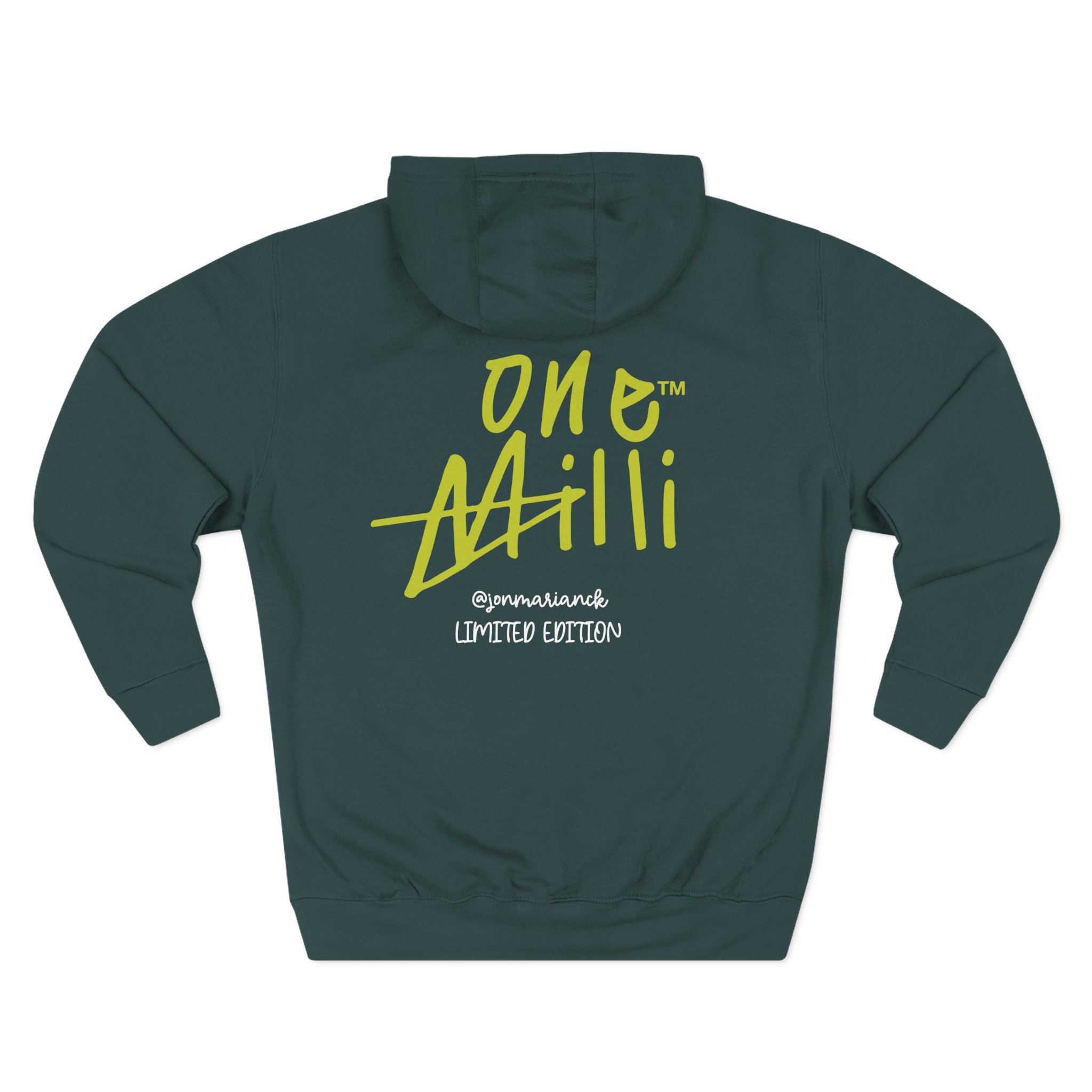 Jon Mariánek One Million Three-Panel Fleece Hoodie