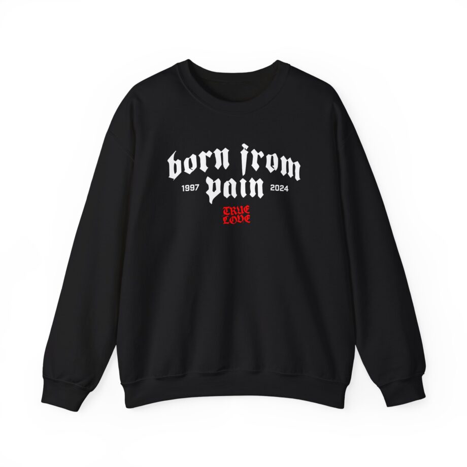 Born From Pain True Love Unisex Heavy Blend™ Crewneck Sweatshirt