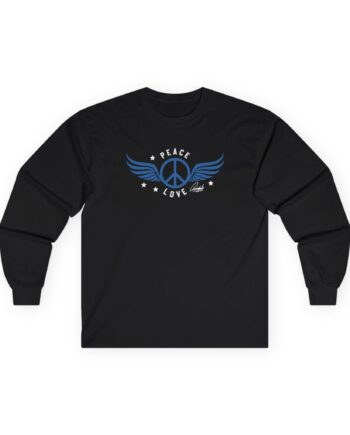 Ringo Starr Peace Love Unisex Ultra Cotton Long Sleeve Tee