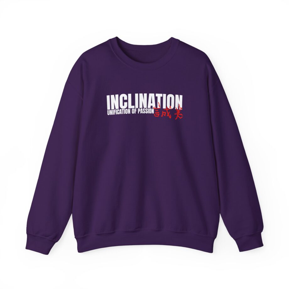 Inclination Straight Edge Unisex Heavy Blend™ Crewneck Sweatshirt