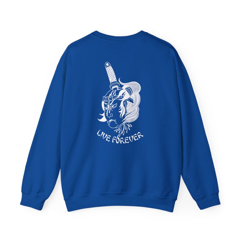 Born From Pain Live Forever Unisex Heavy Blend™ Crewneck Sweatshirt