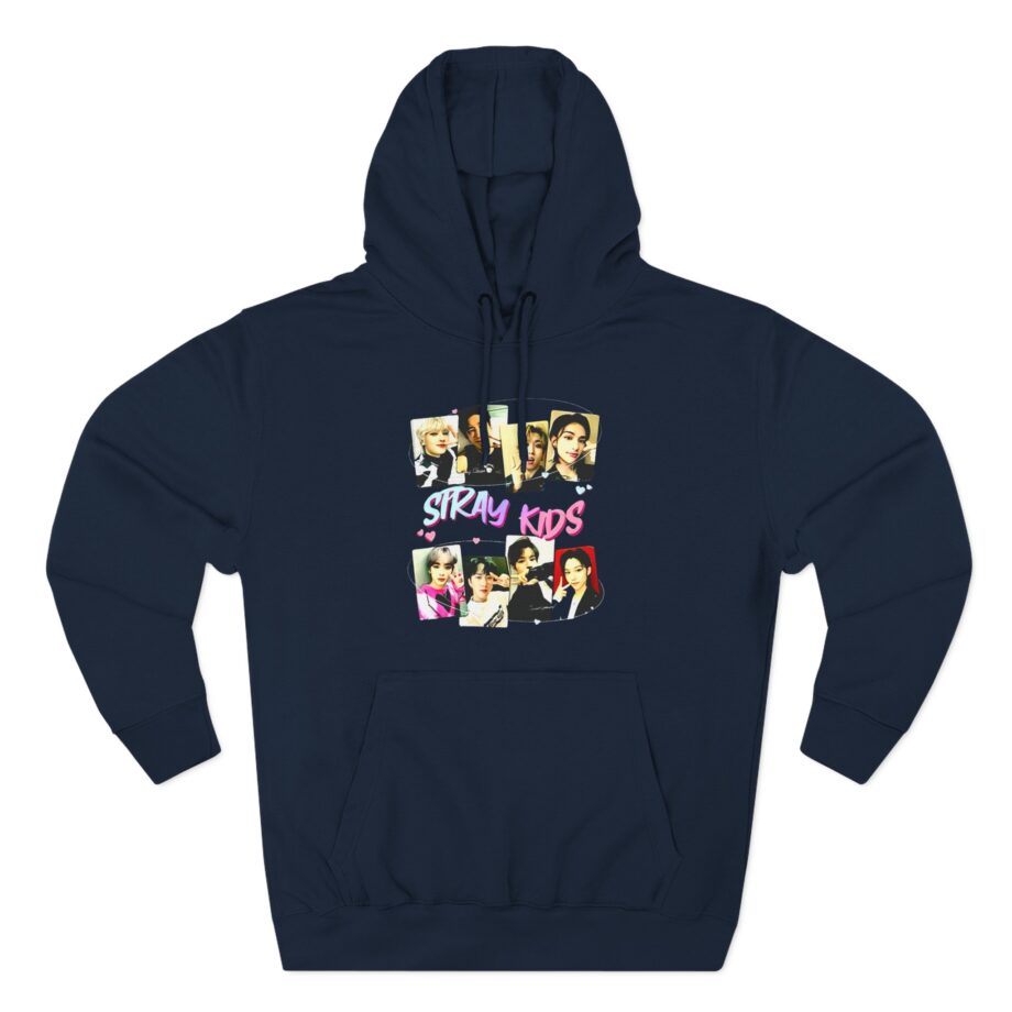 Stray Kids Three-Panel Fleece Hoodie