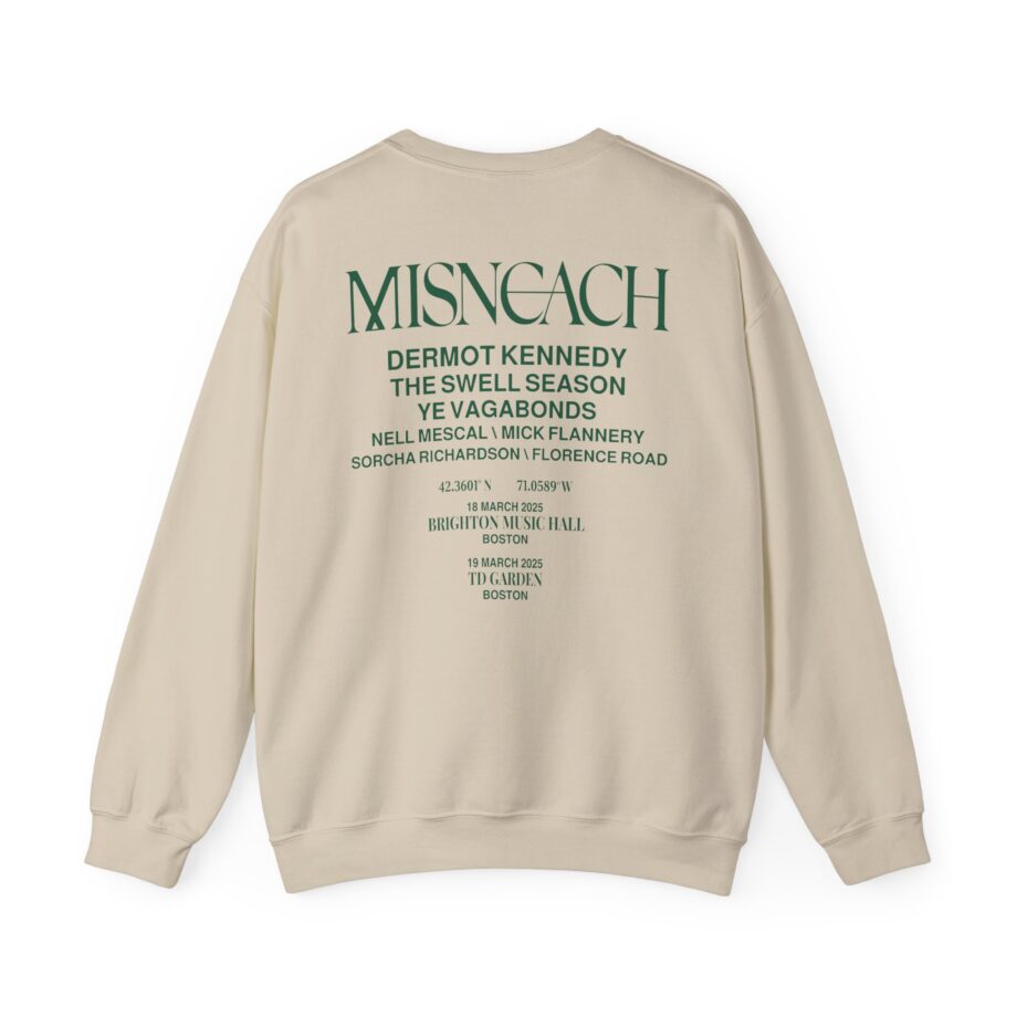 Dermot Kennedy Misneach Festival Event Unisex Heavy Blend™ Crewneck Sweatshirt