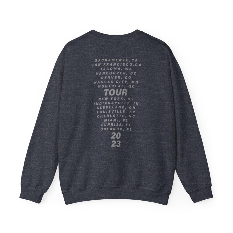 P!nk Trustfall Charcoal Unisex Heavy Blend™ Crewneck Sweatshirt