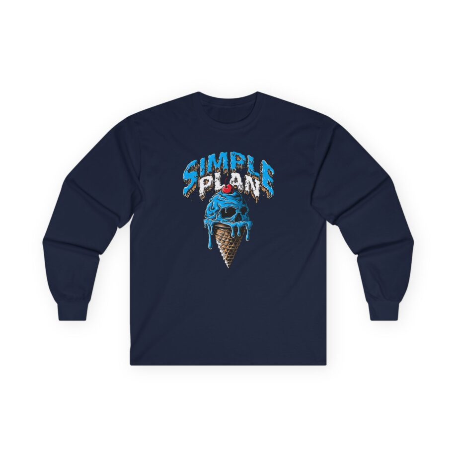 Simple Plan Ice Cream Unisex Ultra Cotton Long Sleeve Tee