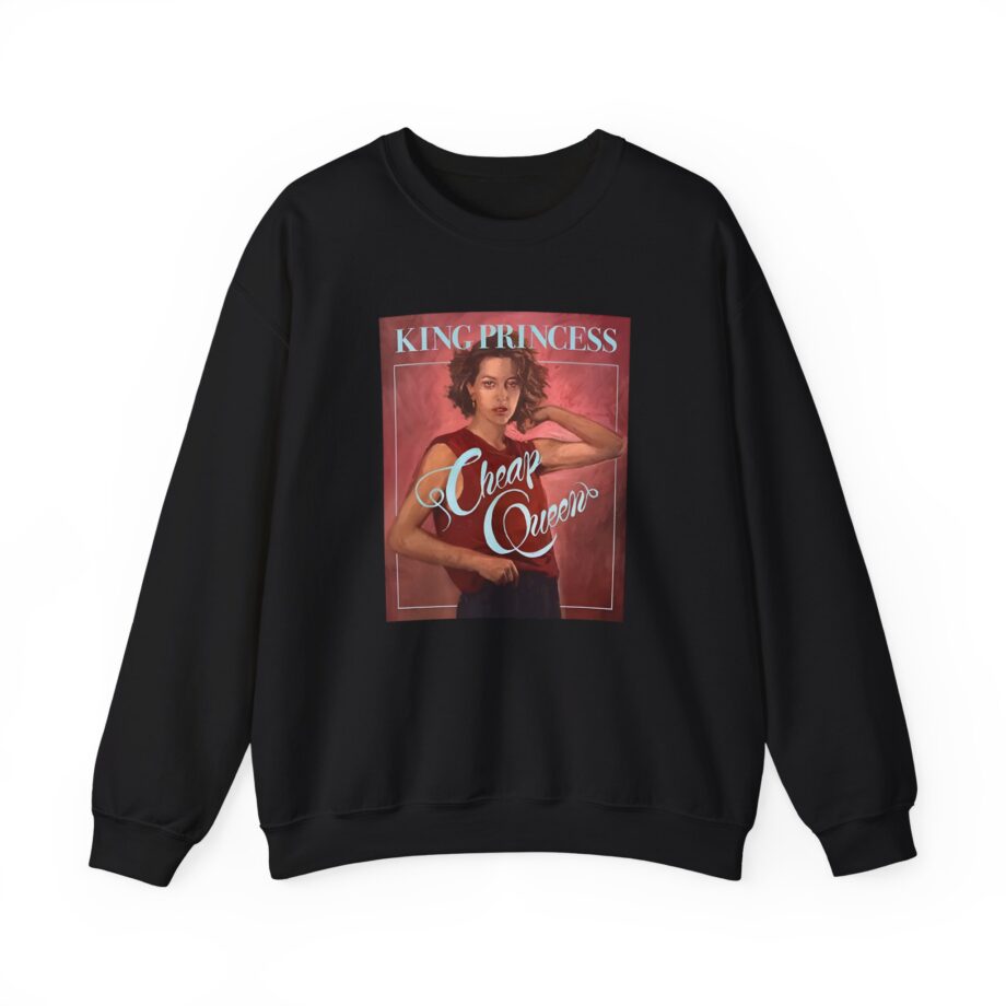 King Princess Cheap Queen Unisex Heavy Blend™ Crewneck Sweatshirt