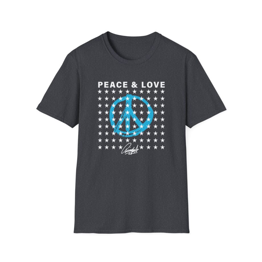 Ringo Starr Peace & Love Stars Unisex Softstyle T-Shirt