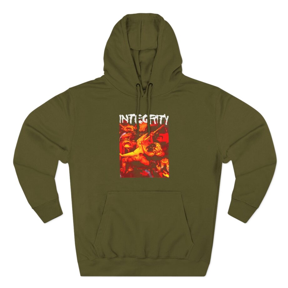 Integrity The Blackest Curse Three-Panel Fleece Hoodie