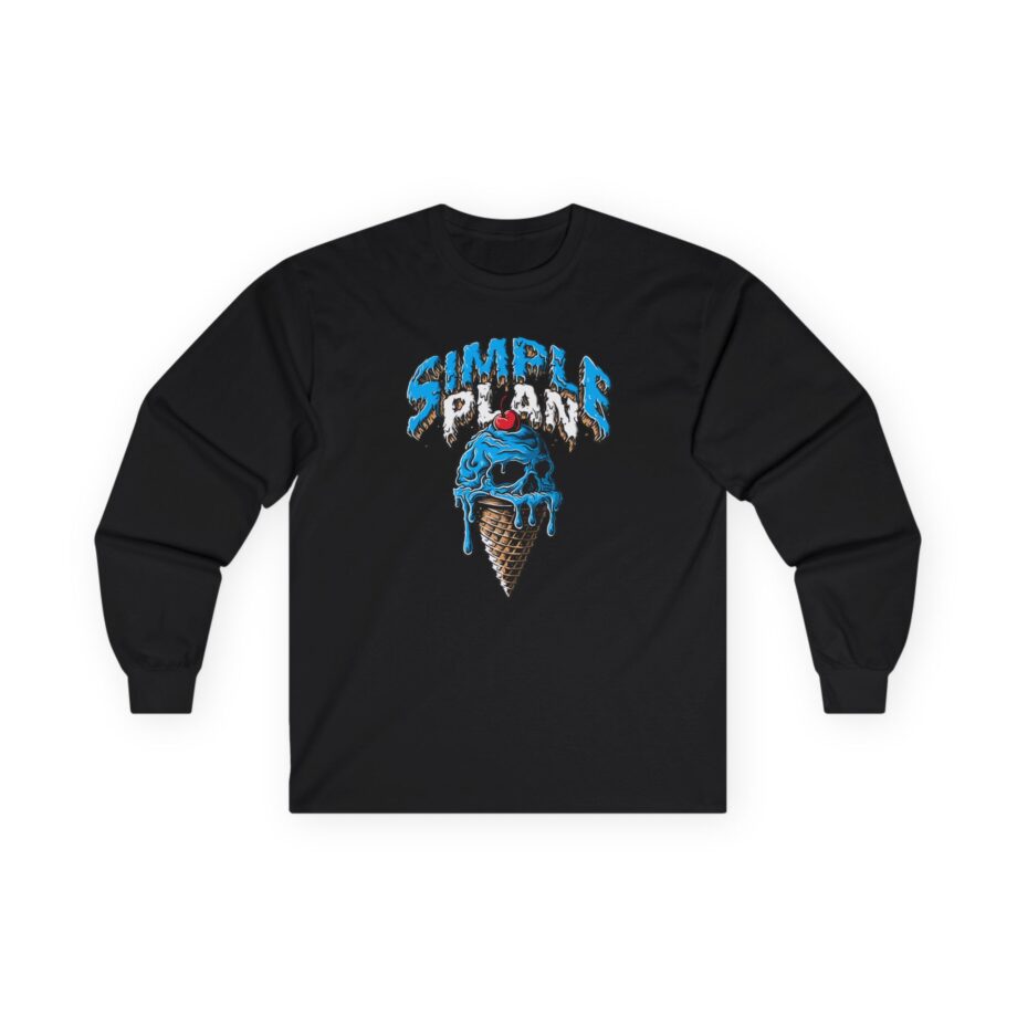 Simple Plan Ice Cream Unisex Ultra Cotton Long Sleeve Tee
