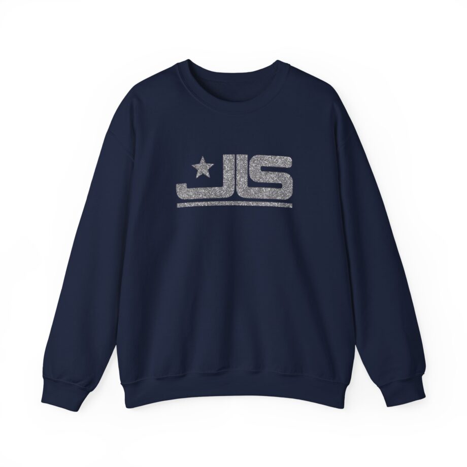 JLS, Everybody Say JLS Glitter Unisex Heavy Blend™ Crewneck Sweatshirt