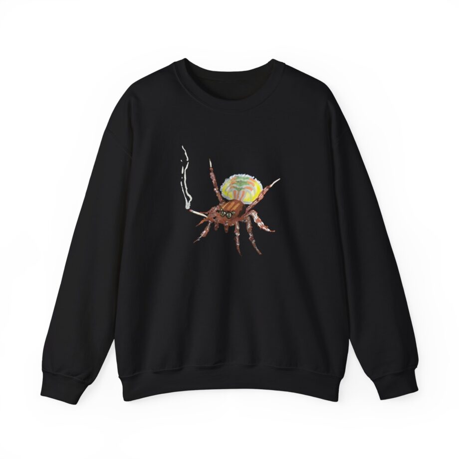 Suki Waterhouse Spidermuffin Unisex Heavy Blend™ Crewneck Sweatshirt
