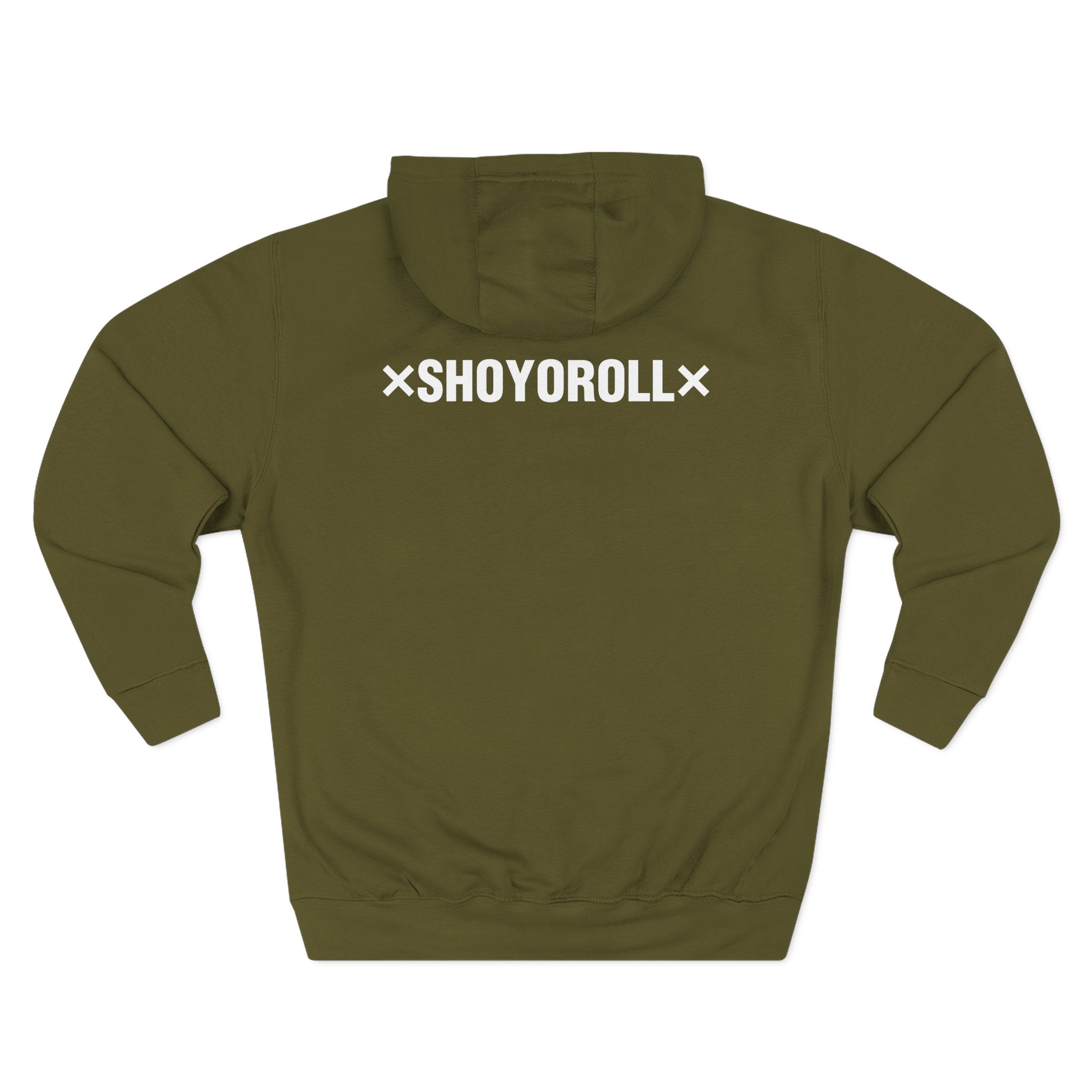 Broken Bones Three-Panel Fleece Hoodie