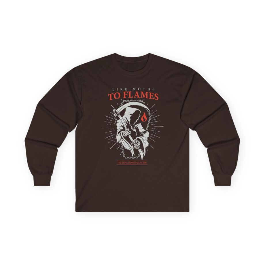 Like Moths to Flames Unisex Ultra Cotton Long Sleeve Tee