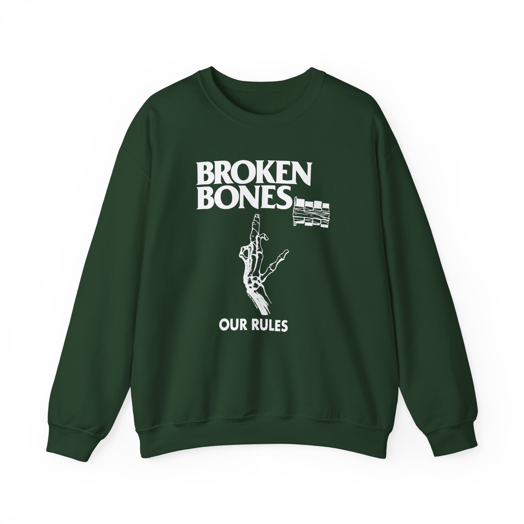 Broken Bones The Henry Unisex Heavy Blend Crewneck Sweatshirt