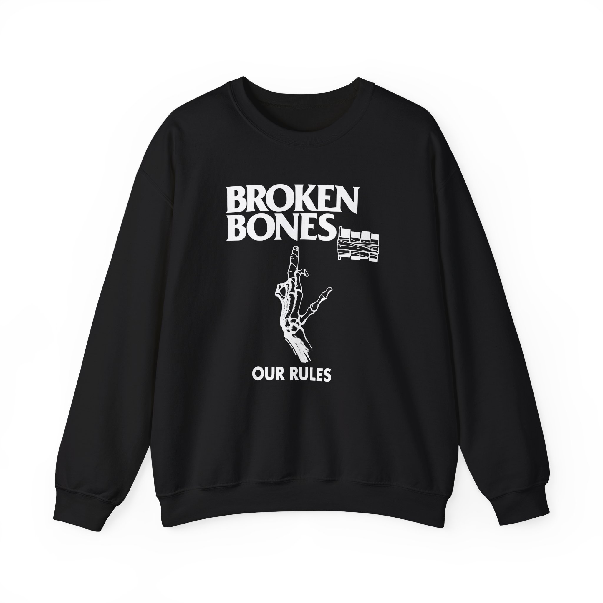 Broken Bones The Henry Unisex Heavy Blend Crewneck Sweatshirt
