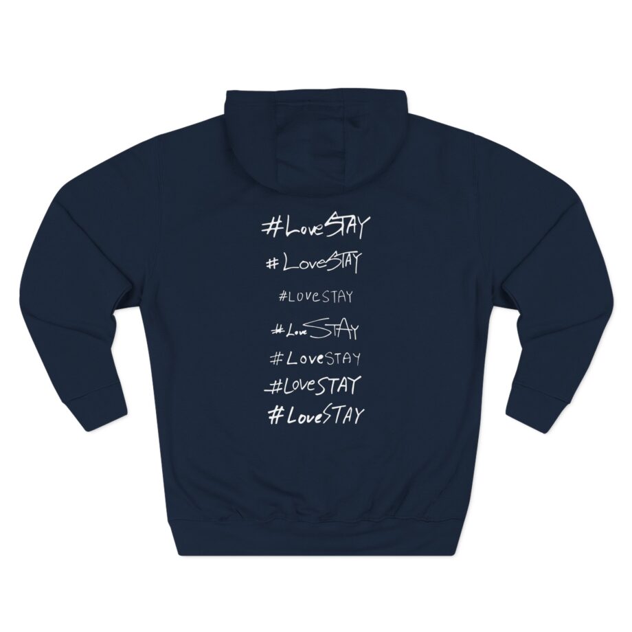 Stray kids Skz Lovestay Three-Panel Fleece Hoodie