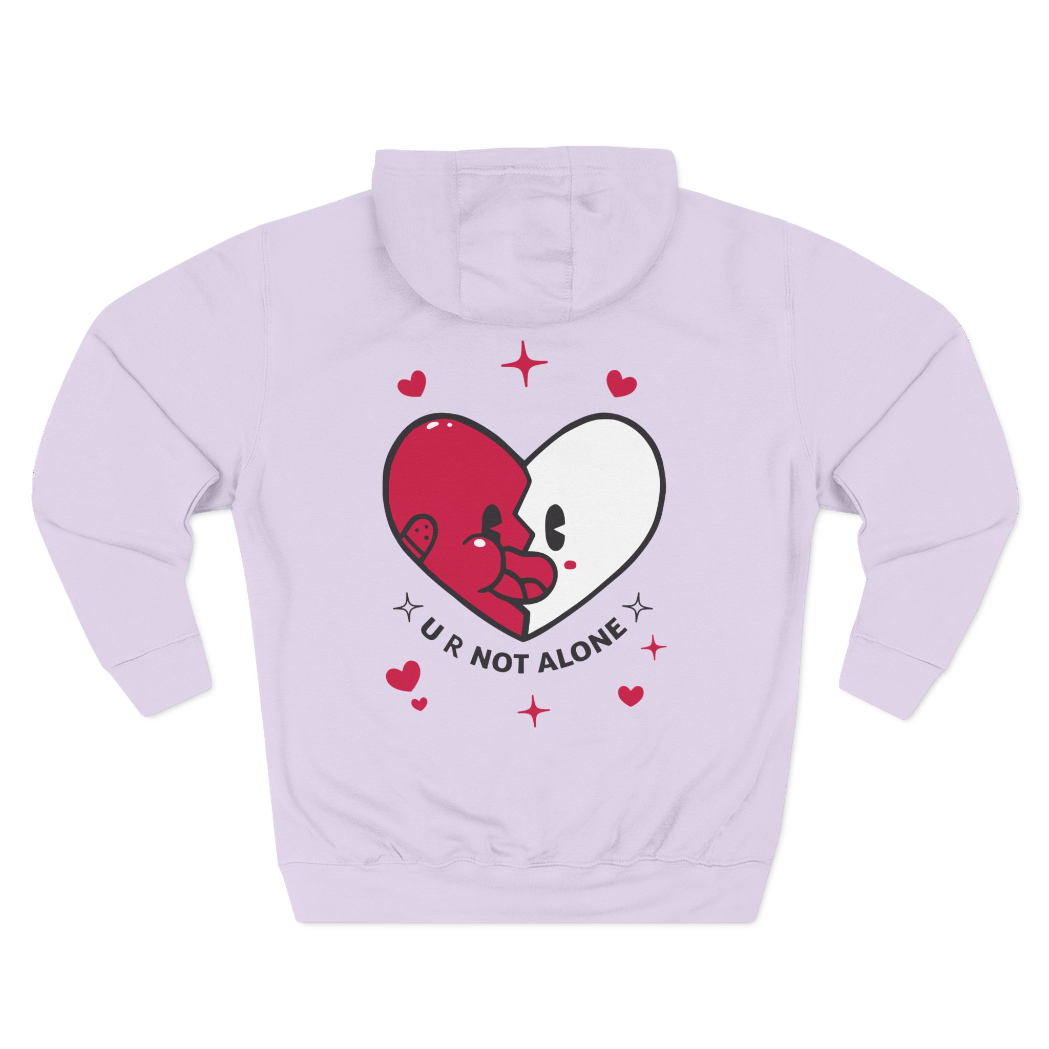 El Mariana Three-Panel Fleece Hoodie