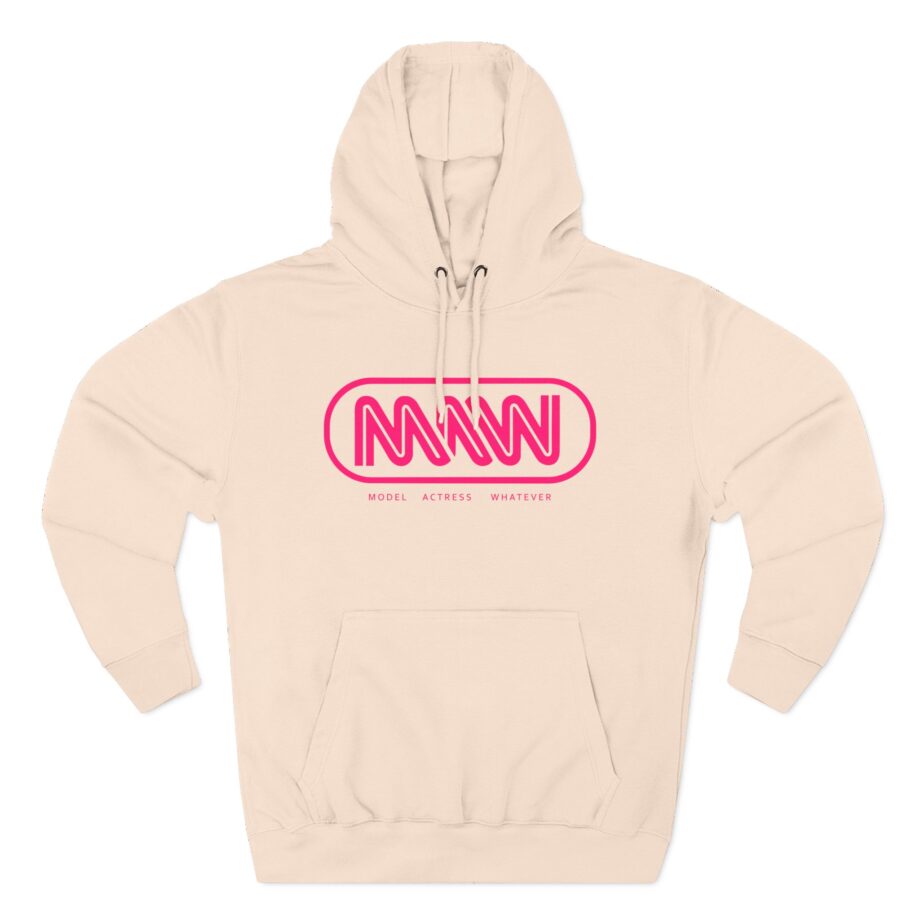 Suki Waterhouse MAW Logo Three-Panel Fleece Hoodie