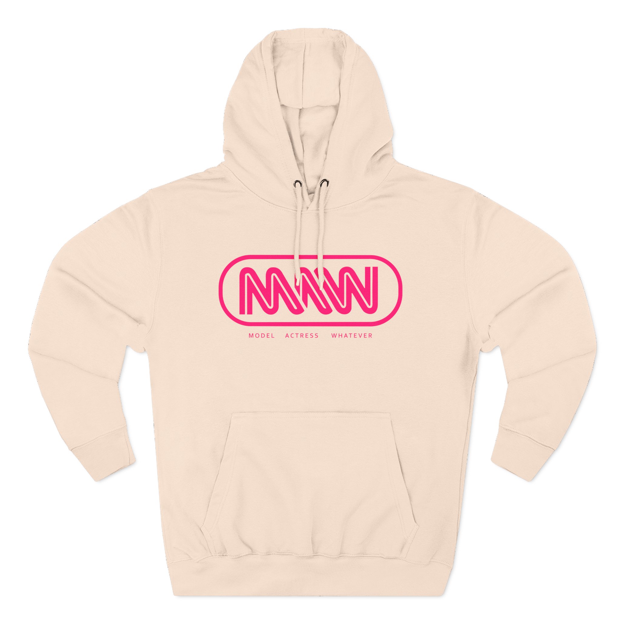 Suki Waterhouse MAW Logo Three-Panel Fleece Hoodie