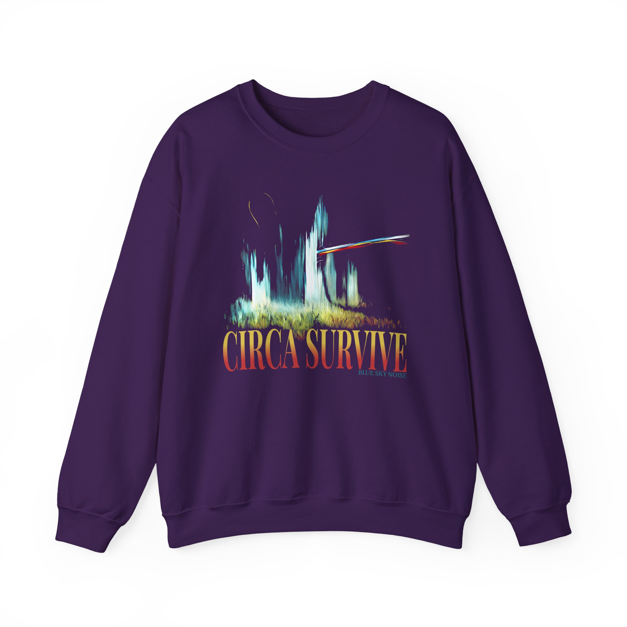 Circa Survive Obscured Unisex Heavy Blendâ„¢ Crewneck Sweatshirt