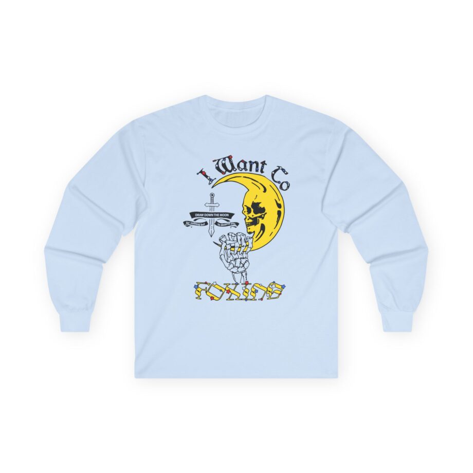 Foxing Draw Down Unisex Ultra Cotton Long Sleeve Tee
