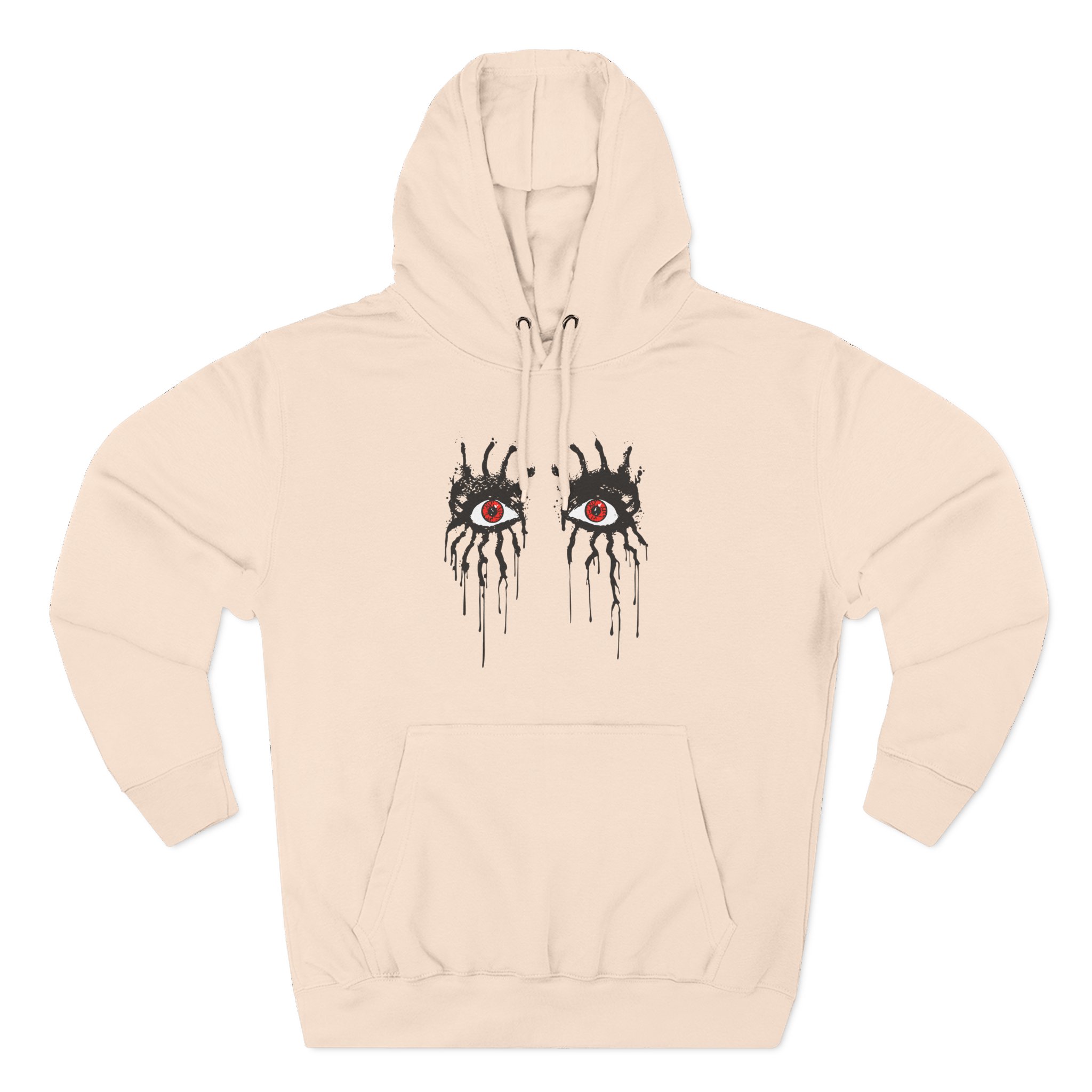 Alice Cooper Dripping Eyes Three-Panel Fleece Hoodie