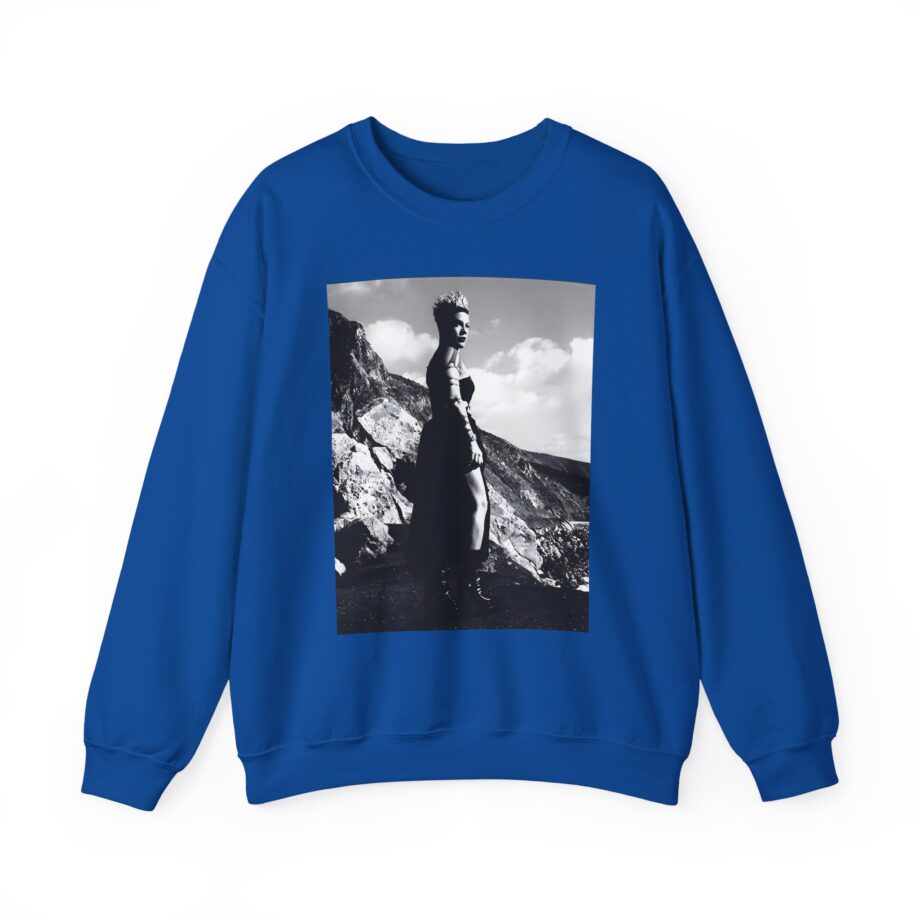 P!nk Trustfall Charcoal Unisex Heavy Blend™ Crewneck Sweatshirt