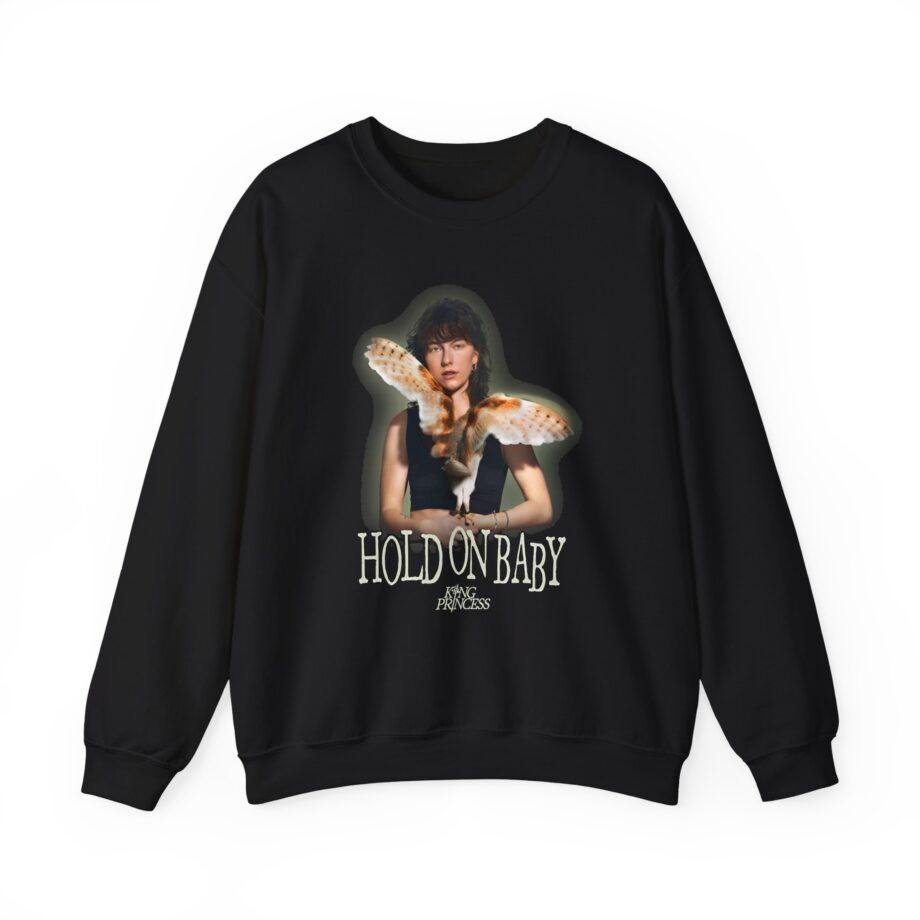 King Princess Hold on Baby Unisex Heavy Blend™ Crewneck Sweatshirt