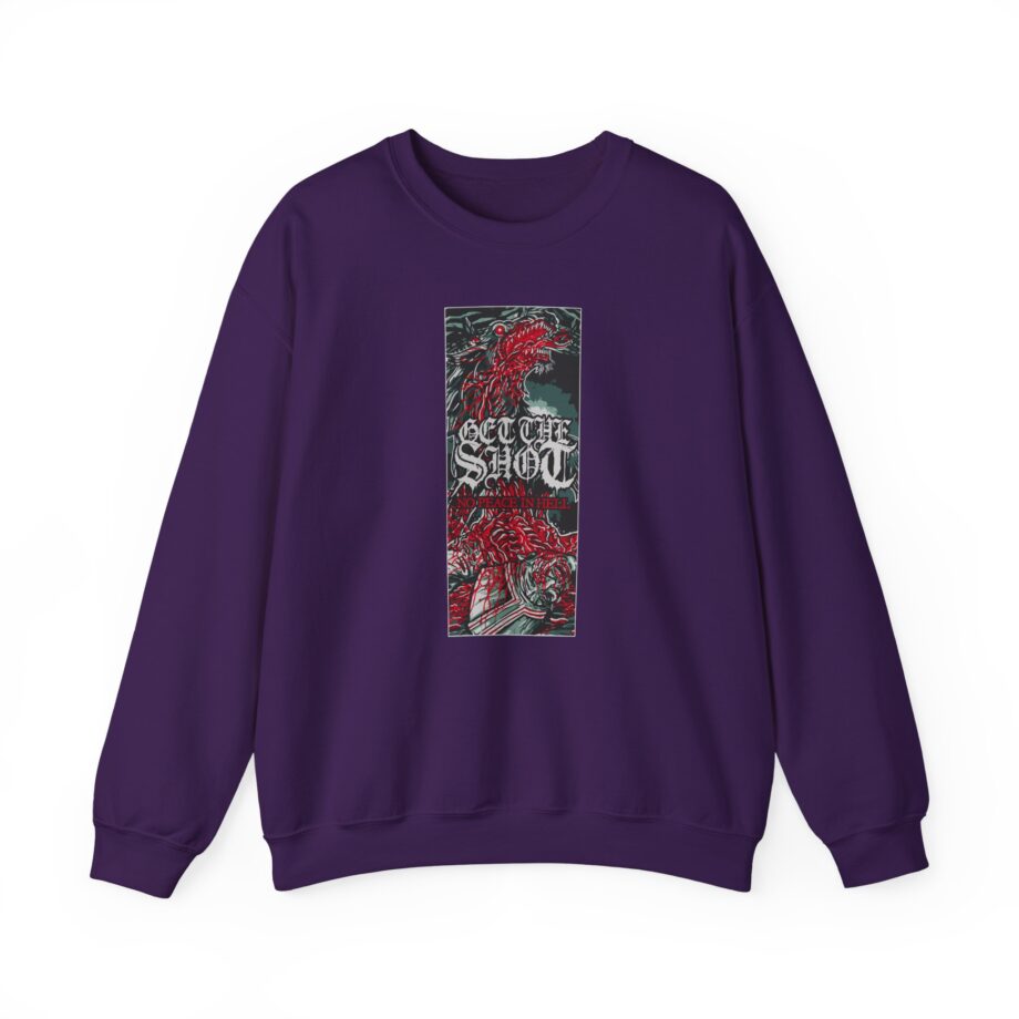 Get the Shot No Peace in Hell Unisex Heavy Blend™ Crewneck Sweatshirt