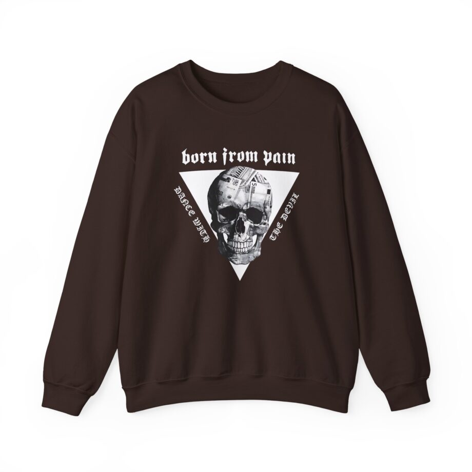 Born From Pain Dance With the Devil Unisex Heavy Blend™ Crewneck Sweatshirt