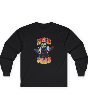 Ringo Starr Photo Unisex Ultra Cotton Long Sleeve Tee