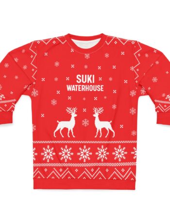 Suki Waterhouse Unisex Sweatshirt (AOP)