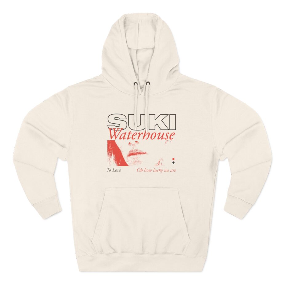 Suki Waterhouse To Love Oh How Lucky We Are Three-Panel Fleece Hoodie