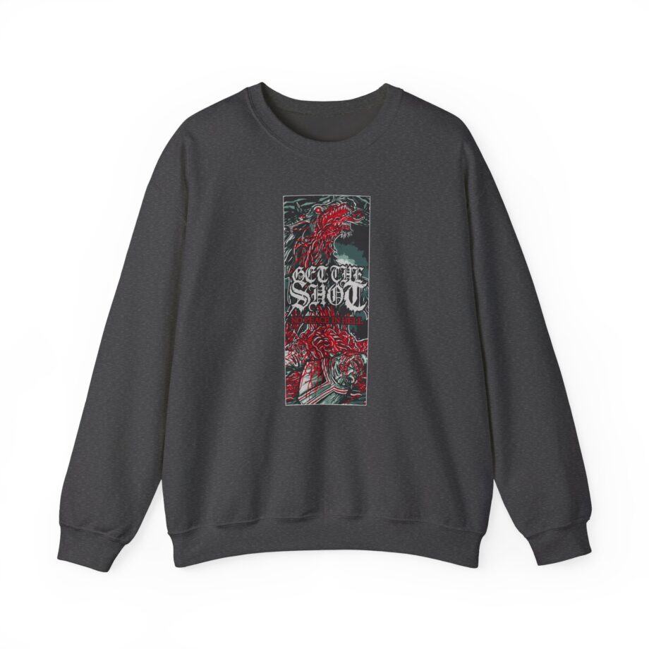 Get the Shot No Peace in Hell Unisex Heavy Blend™ Crewneck Sweatshirt