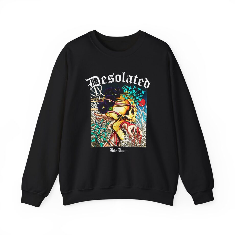 Desolated Bite Down Artwork Unisex Heavy Blend™ Crewneck Sweatshirt