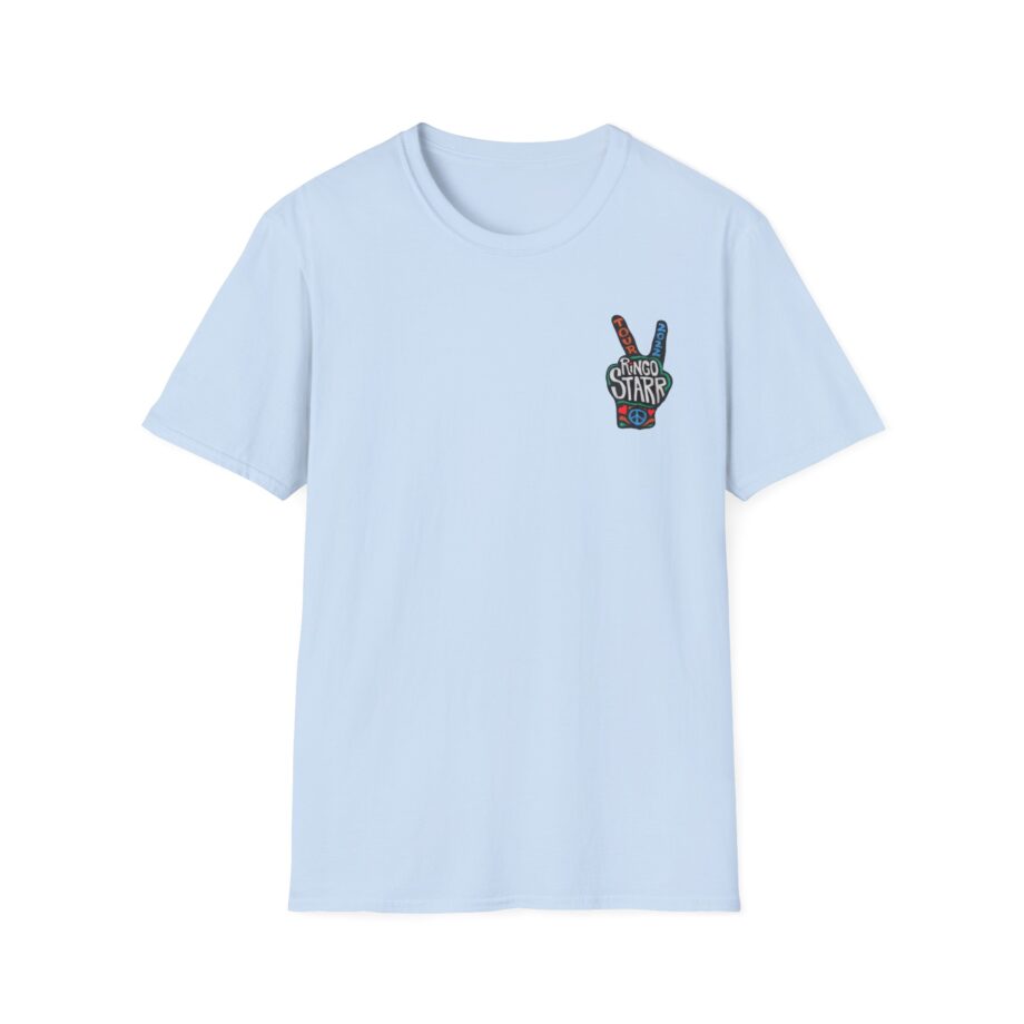 Ringo Starr Peace Illustration Unisex Softstyle T-Shirt