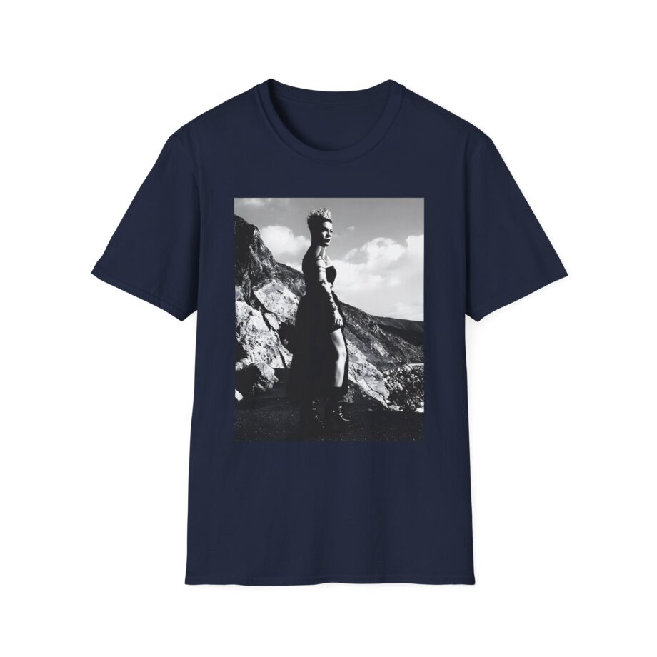P!nk Trustfall Charcoal Unisex Softstyle T-Shirt
