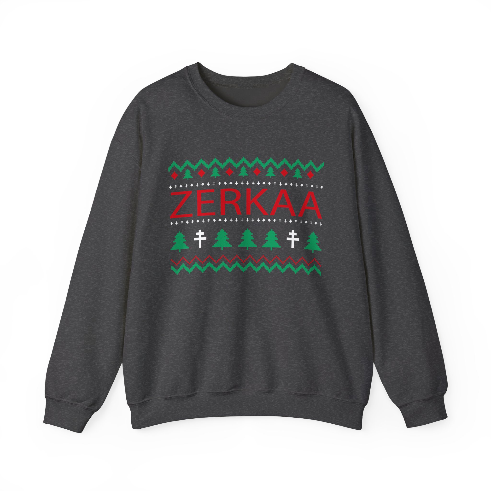 Zerkaa Unisex Heavy Blendâ„¢ Crewneck Sweatshirt