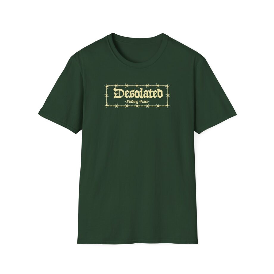 Desolated Finding Peace Unisex Softstyle T-Shirt