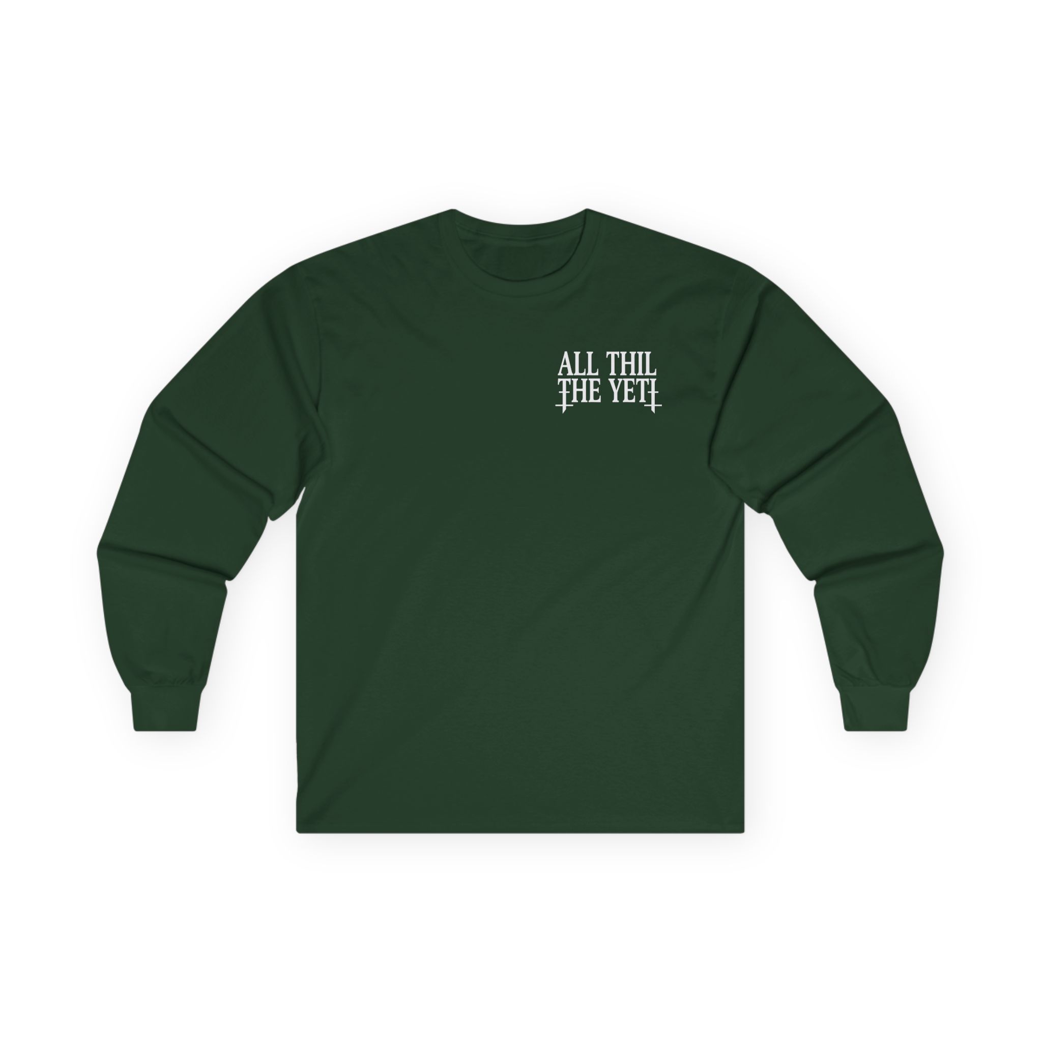 All Hail the Yeti Logo Unisex Ultra Cotton Long Sleeve Tee